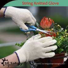 SRSafety Seguridad Blanco Algodón Knit Working Glove